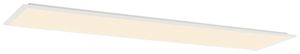 LED-Panelleuchte SLV PANEL C 1200 34W 4550lm 830/840 1195×295 weiss