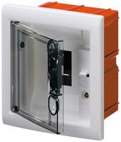 UP-Kleinverteiler Gewiss 40 CDI 1-reihig 4TE Tür IP40 120×160×97mm