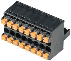 Connettore femmina Weidmüller BLC chiuso 5.08mm 2L stagnato nero
