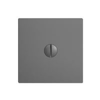 UP-Blindabdeckung EDIZIOdue dunkelgrau