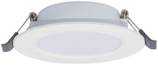 Downlight LED DOTLUX CIRCLEflat 4W 240lm 4000K 120° a.driver blanc