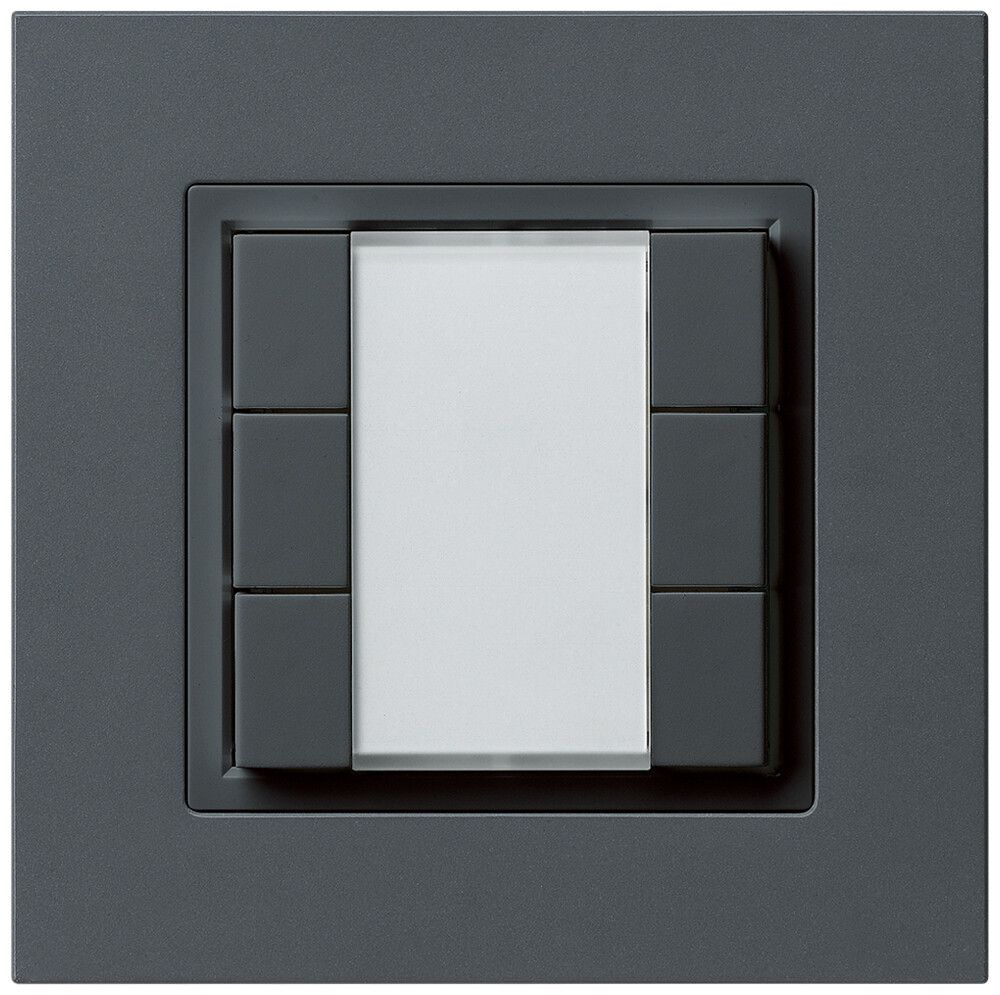 UP-Multifunktionstaster kallysto.pro KNX RF 6-fach anthrazit