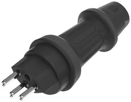 Stecker TH55 T23 MH, IP55, 16A 250V, für Kabel-Ø 6…14mm, sz-an