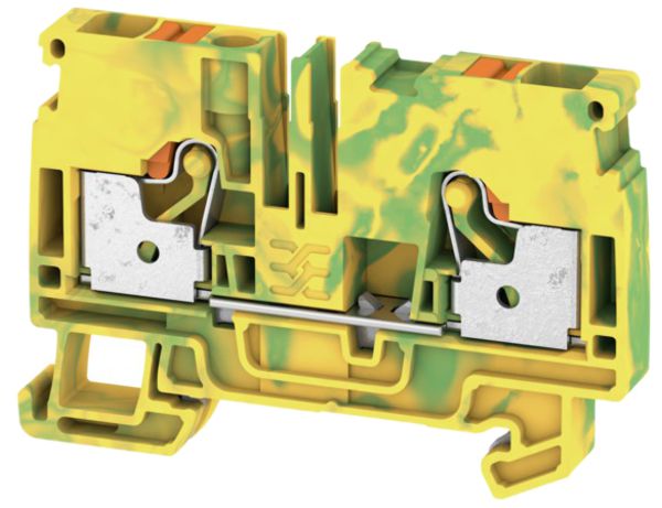 Borne de protection Weidmüller A2C PUSH IN 6mm² vert/jaune