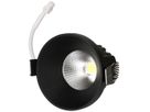 EB-LED-Spot maxLUCE ATMA 68 6.5W 660lm 3000K IP44 MB DIM Ø75mm schwarz 32°