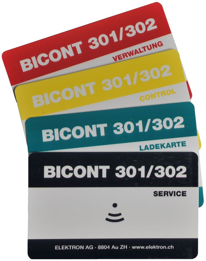 Servicekarten-Set RFID