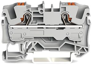 Borne de passage WAGO TopJob-S 6mm² 2L gris série 2206