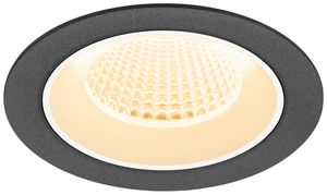 Downlight LED SLV NUMINOS M 12W 1800lm 3000K MB DALI Ø105×68mm no/bc