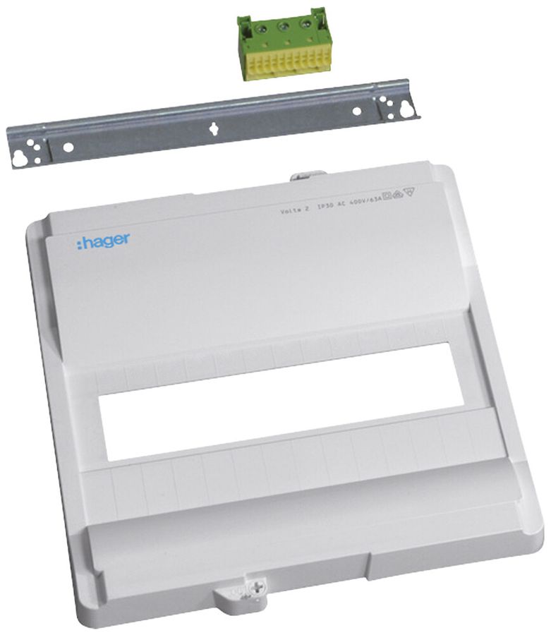 Kit de montage Hager volta sans cadre/porte 1-rangée