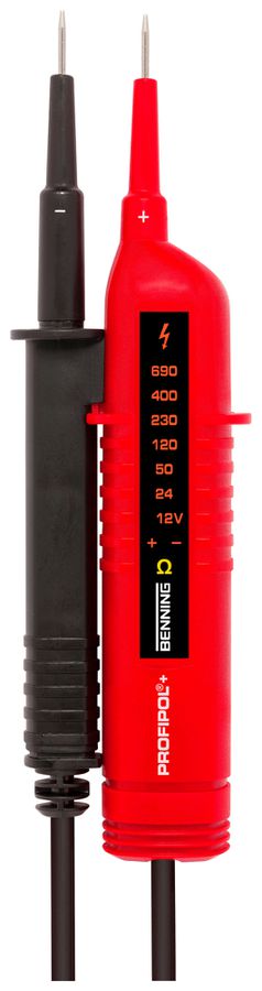 Spannungsprüfer Benning PROFIPOL+ 12…690VUC Cat II 600V IP54