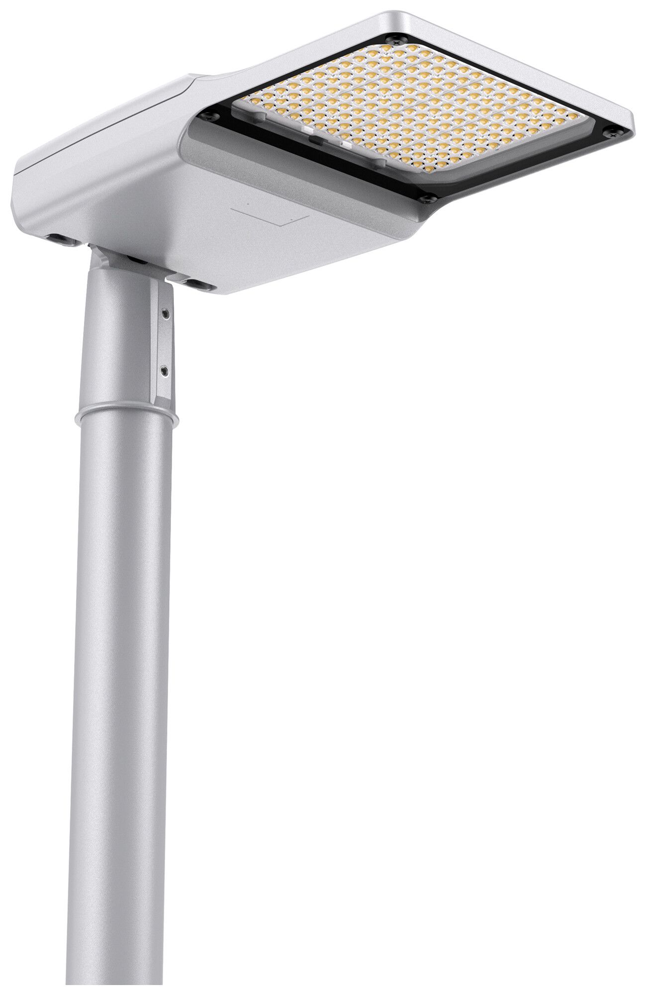 LED-Strassenleuchte DOTLUX DOLPHIN IP66 75W 11000lm 3000…4000K grau