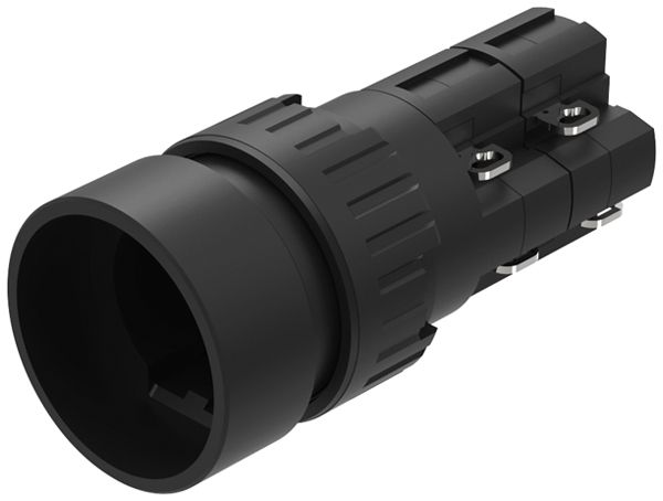 Interruttore luminoso INS EAO 31 Ø18mm 2R+2Ch nero