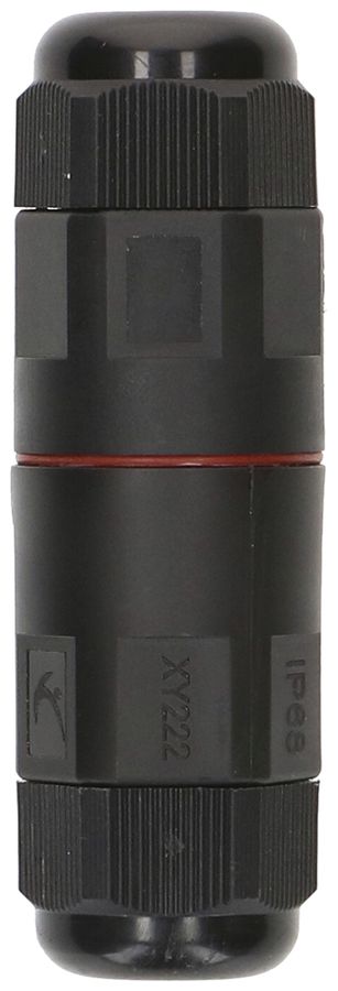 Kabelverbinder MH gerade 3×0.5…2.5mm² Ø6.5…11mm Ø30×91mm IP68 schwarz