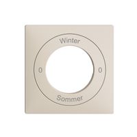 Kit frontal 0-Winter-0-Sommer EDIZIOdue 60×60mm crema