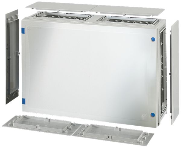 Apparategehäuse leer mit Tür, ENYSTAR, geschloss.546×366×186