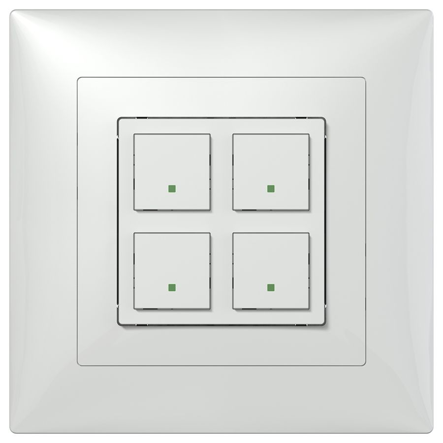 UP-Sensor 2×SIDUS B free@home wireless, weiss glänzend