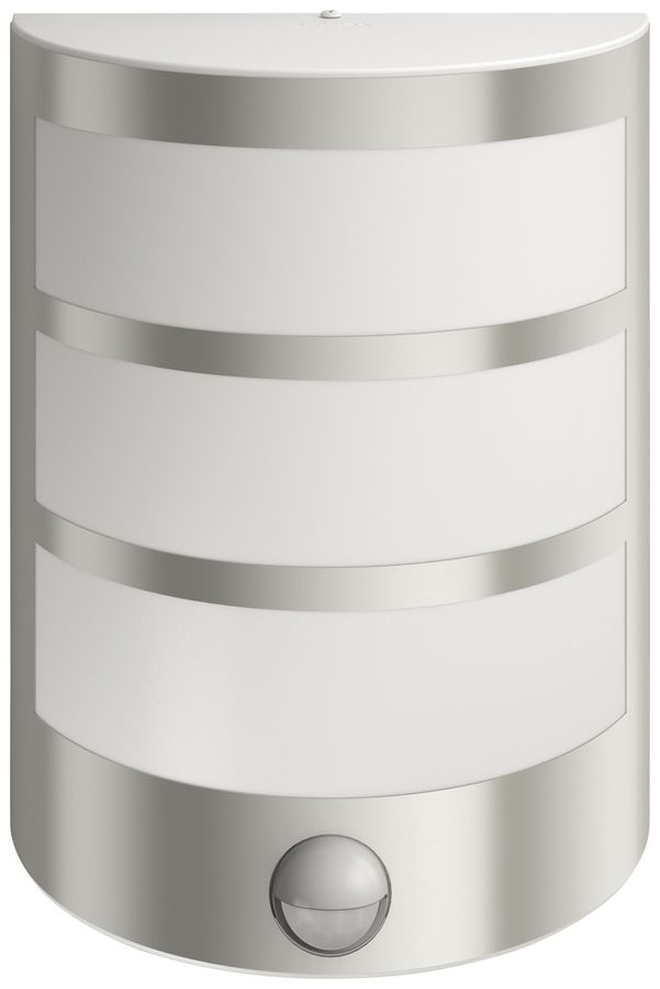 LED-Wandleuchte Philips Python IR SEN 3.8W 800lm 827 IP44 Edelstahl