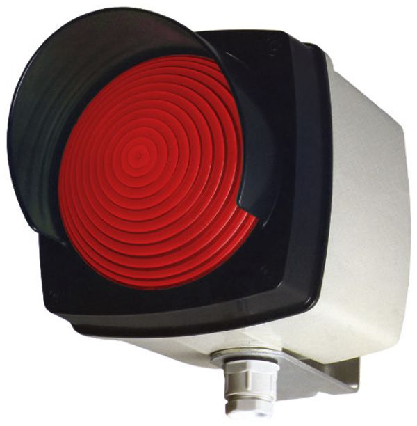 Signalleuchte Wunderli SIWA, 24VUC, LED, Linse rot, IP65