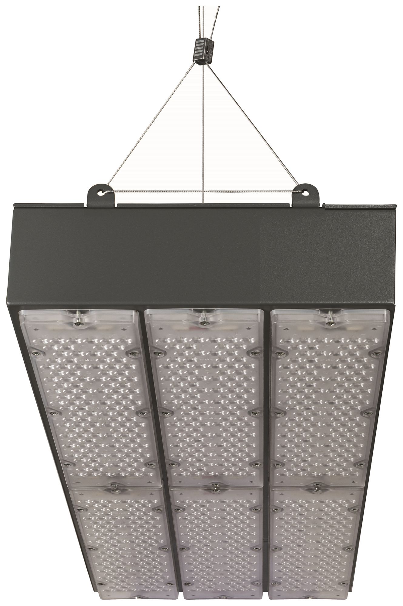 LED-Hallenstrahler Sylvania KubiXx AISLE 188W 32500lm 840 IP65 DALI 650×280