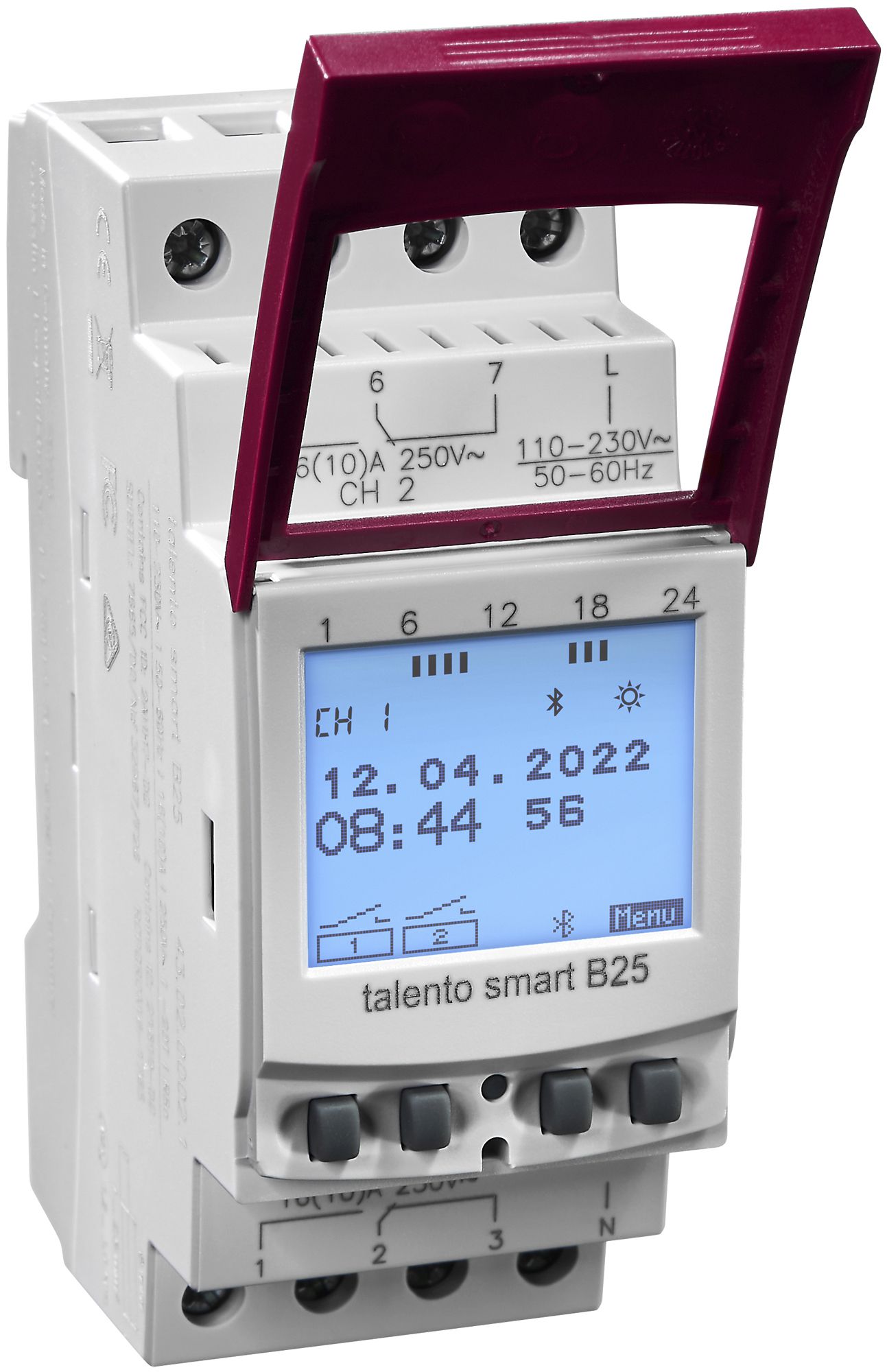 REG-Schaltuhr digital talento smart B25, 2-Kanal