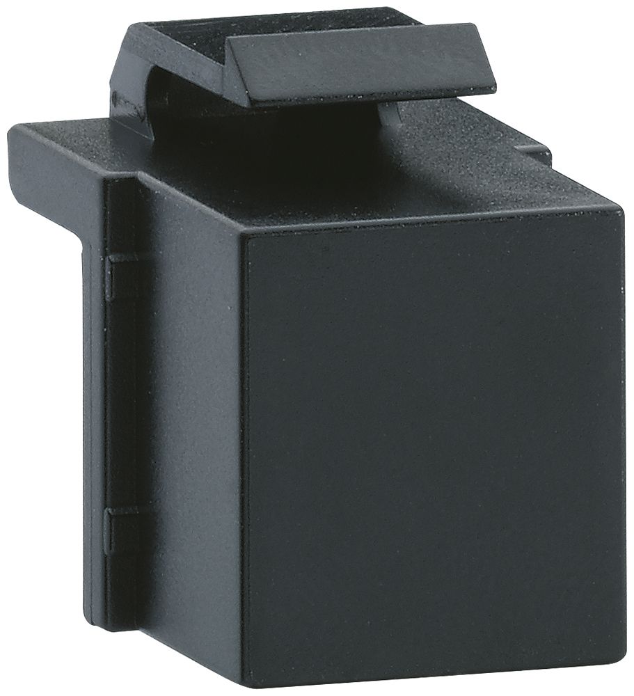 Blinddeckel Hager HMS, zu Keystone schwarz