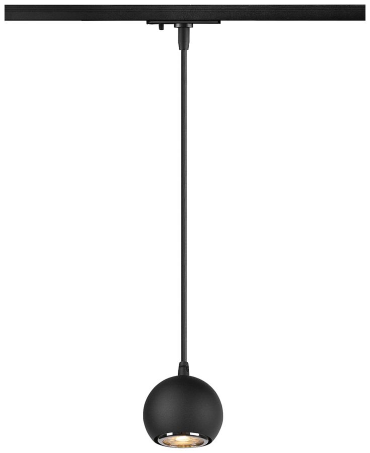 Lampada sospesa SLV LIGHT EYE 90 AD1PH GU10 1×6W REG Ø89mm nero