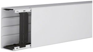 Installationskanal tehalit LF 110×60×2000mm (B×H×L) PVC hellgrau