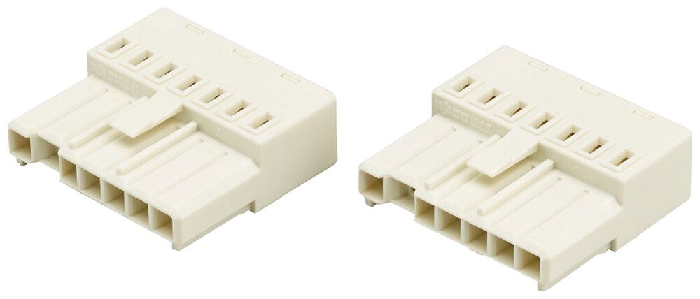 Alimentation Philips Maxos Universal 7 pôles 35×35×15mm blanc 5 pièces