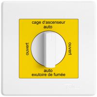 Interrupteur rotatif ENC EDIZIO.liv SNAPFIX® a.man.grav.F auto-ouv-auto-ouv jn