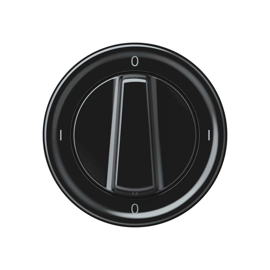 Drehschalter origin Ausschalter 0/2L 16A 250V 0-I-0-I 60×60mm schwarz