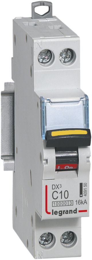 Leitungsschutzschalter Legrand C 1PN 6A 10000A/16kA