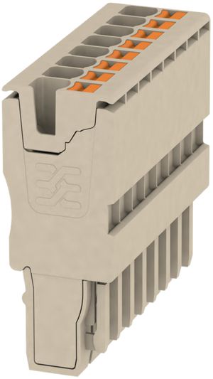 Stecker Weidmüller APG 2.5mm² 8L beige
