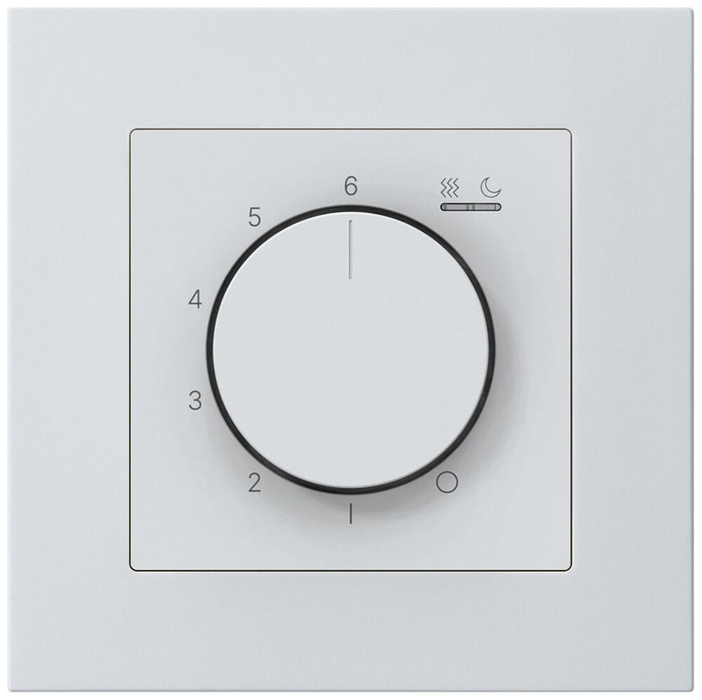 UP-Raumthermostat kallysto.pro An/Aus 230VAC 16A 94×94mm weiss