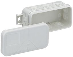 Boîte dérivation AP Mini 25 89×43×37mm, gris clair