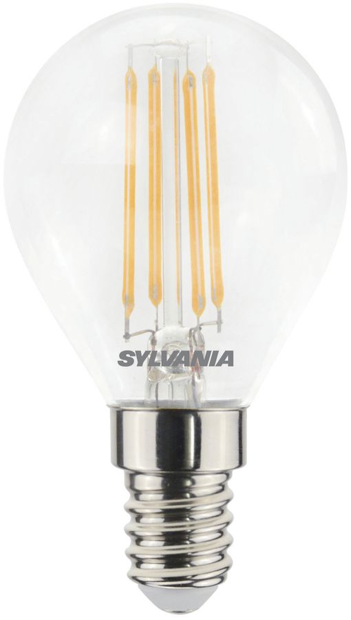 Lampada LED Sylvania ToLEDo Retro BALL E14 4.5W 470lm 827 CL DIM SL