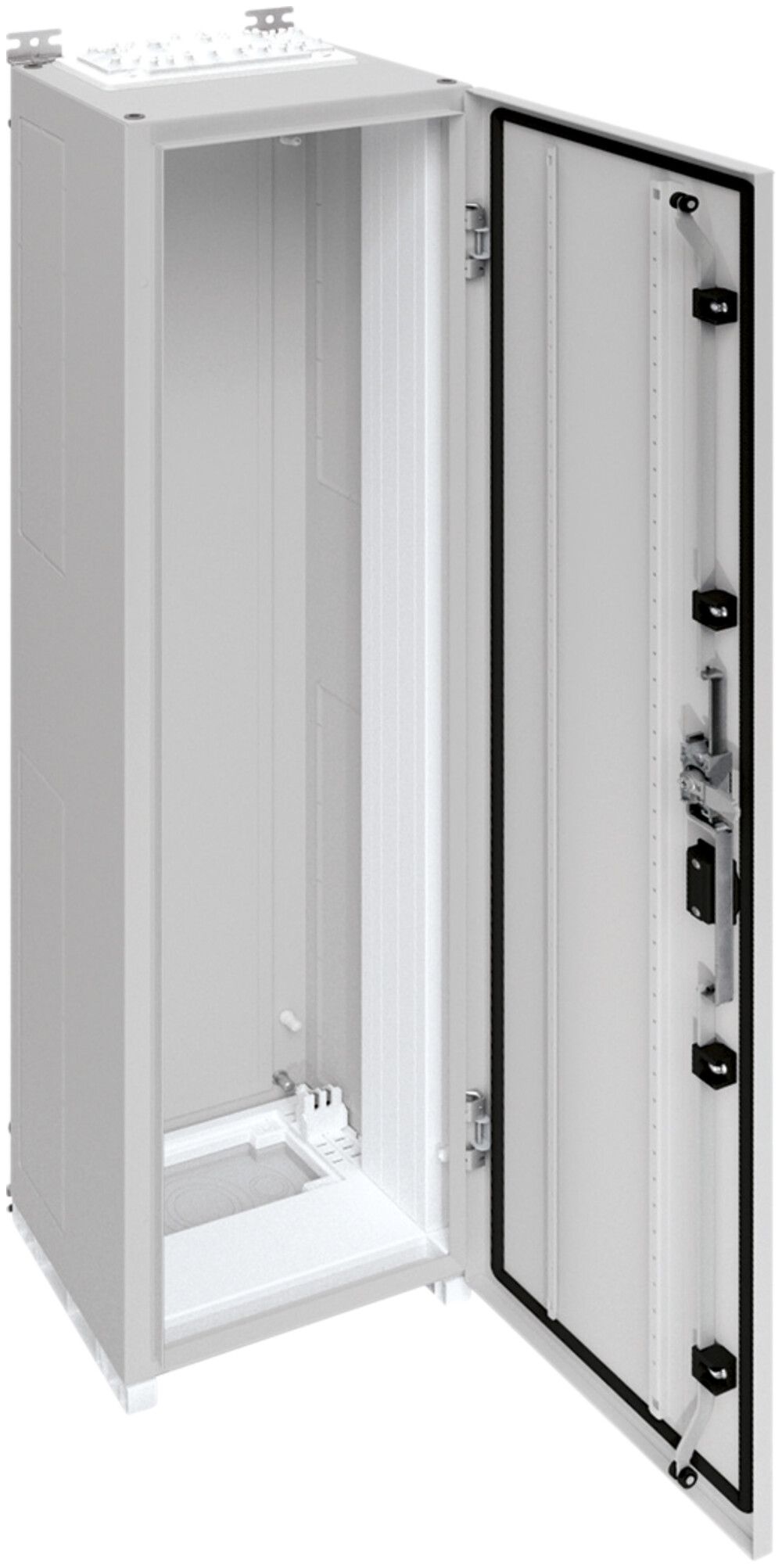 Armoire murale Hager univers porte pleine CP I IP55 1250×300×275mm RAL 7035