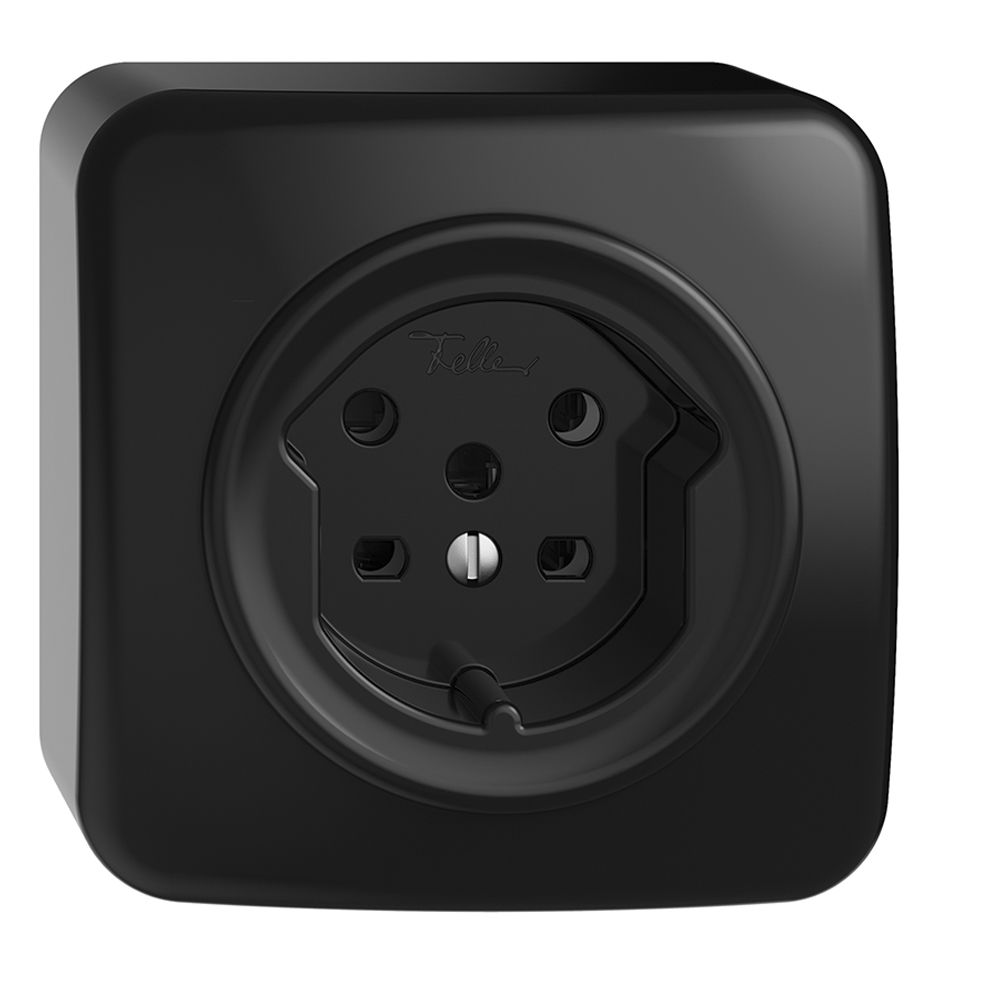 Prise AP STANDARDdue T15 noir