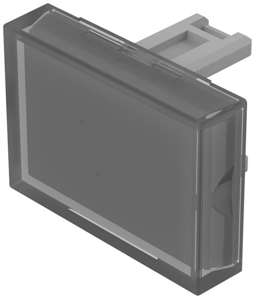 Druckhaube EAO31 15×21mm tansluzent, weiss