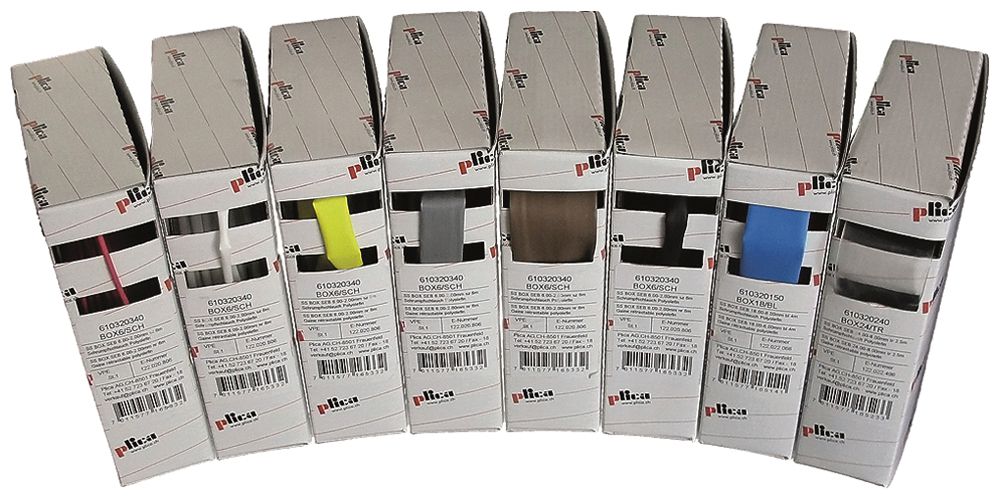 Gaine rétractable 3:1 12/4 blanc box avec 5m