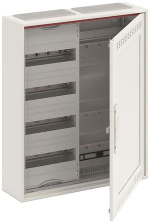 Distributore AP ABB CA 24VMW, 2-parte 4 file 48UM + media, porta-WiFi ventilata