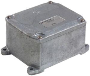 Scatola di derivazione ghisa Woertz I 4×M40 grigio