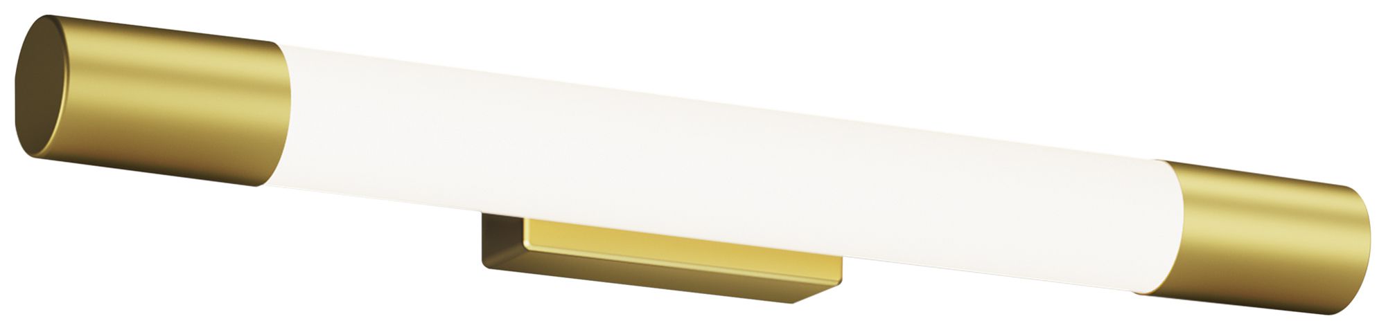 Applique LED Philips Rover RD 5W 730lm 827 IP44 440×70×50mm ottone