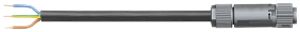 Anschlussleitung Wieland RST16I3KSB- 15 10SW 1m 3L 1.5mm² schwarz