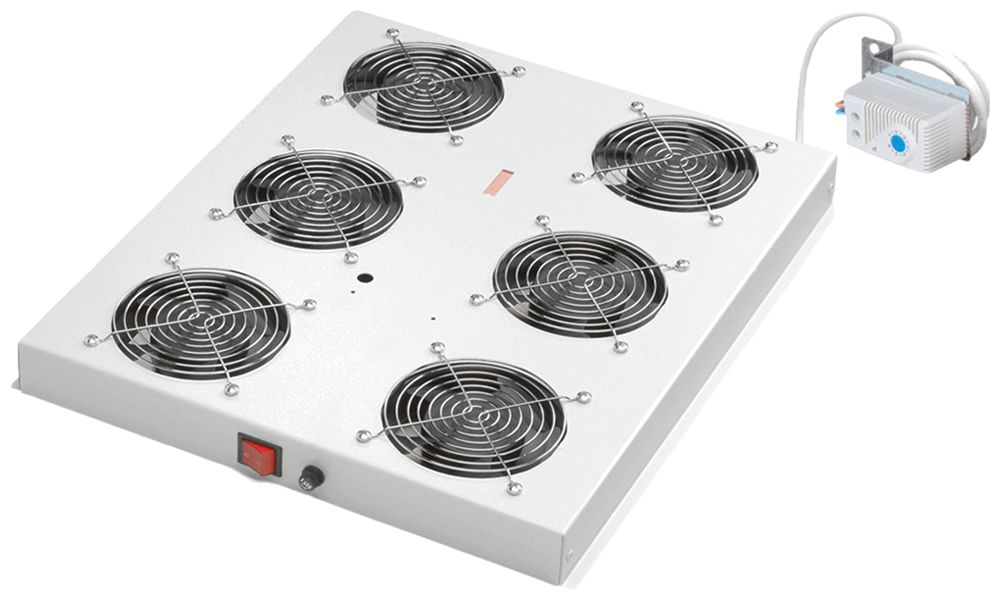 Lüfter ROLINE 420×50×530mm 230V Dachlüfter grau 648m³/h