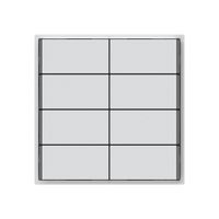 Taster KNX KAL 8×Tasten 8×Betätigungspunkte LED weiss