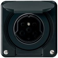 UP-Steckdose robusto Typ 15 schwarz