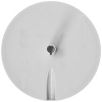 Deckenrosette MH Federbügel+Einführung steckbar Ø98×9mm lichtgrau