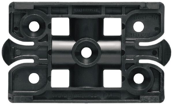 Supporto WM MultiCard ClipCard p.marcatore d'apparecchi 90×58mm PA66 nero