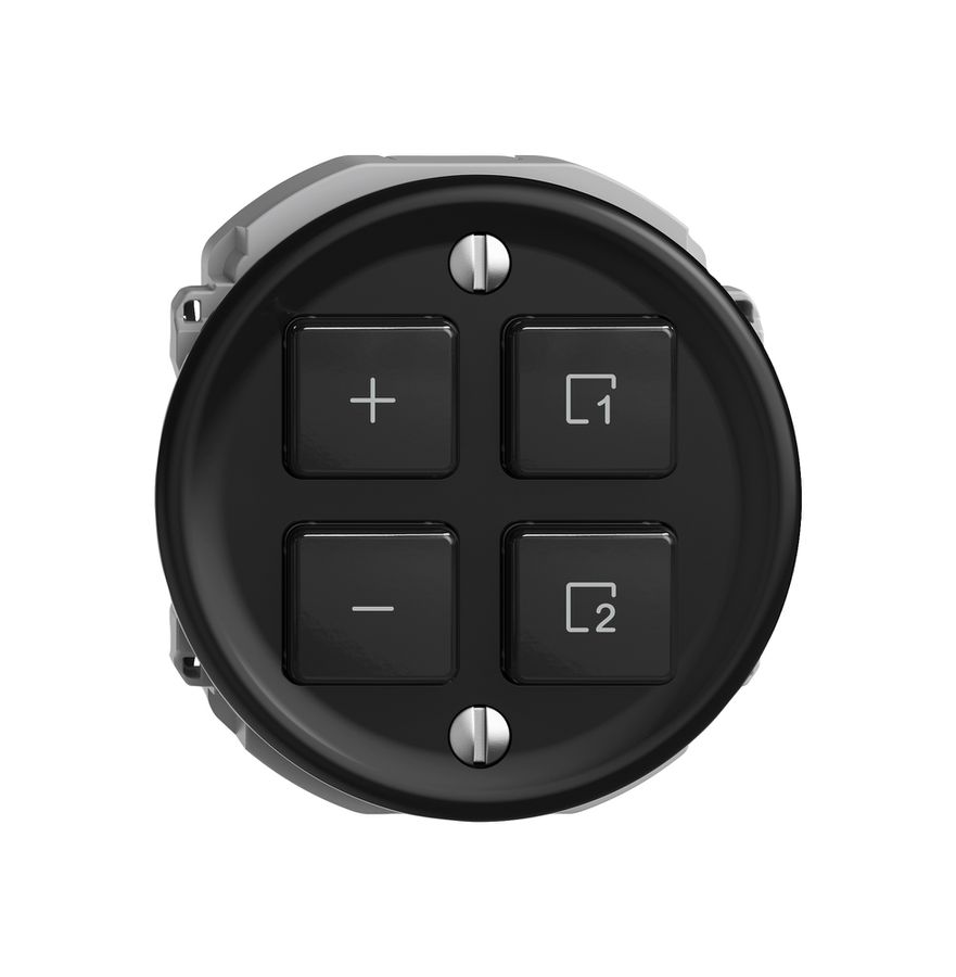 Bedienaufsatz zu Dimmer STANDARDdue Wiser 1K 4T sz