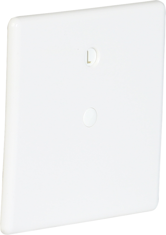 Deckel 115×115mm mit Wählscheibe Ammer weiss